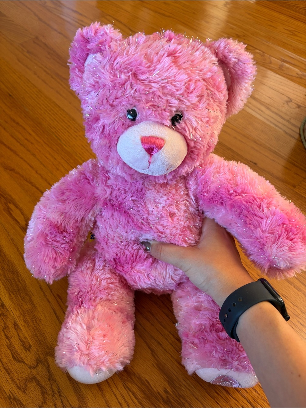 Build-A-Bear Y2K Pink Glitter